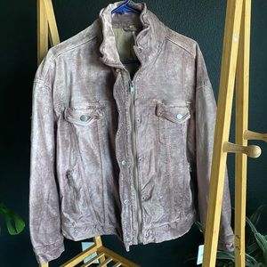 Free People Jacket/heavyweight velour jacket. NWT